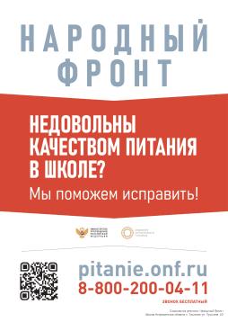 Горячая линия Народного фронта и Минпросвещения России "Народный ревизорро"